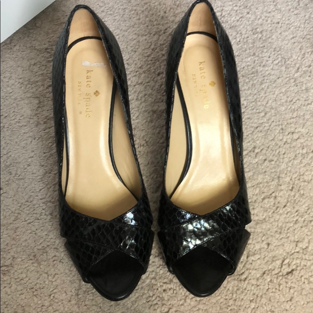 Kate Spade peep-toe heel size 7.5